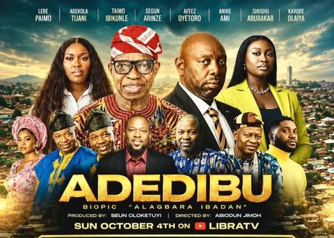 movie poster for Adedibu: Alagbara Ibadan