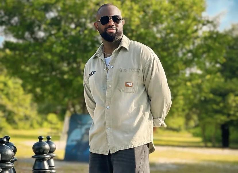 Cjay Nwokafor outdoors wearing sunglasses