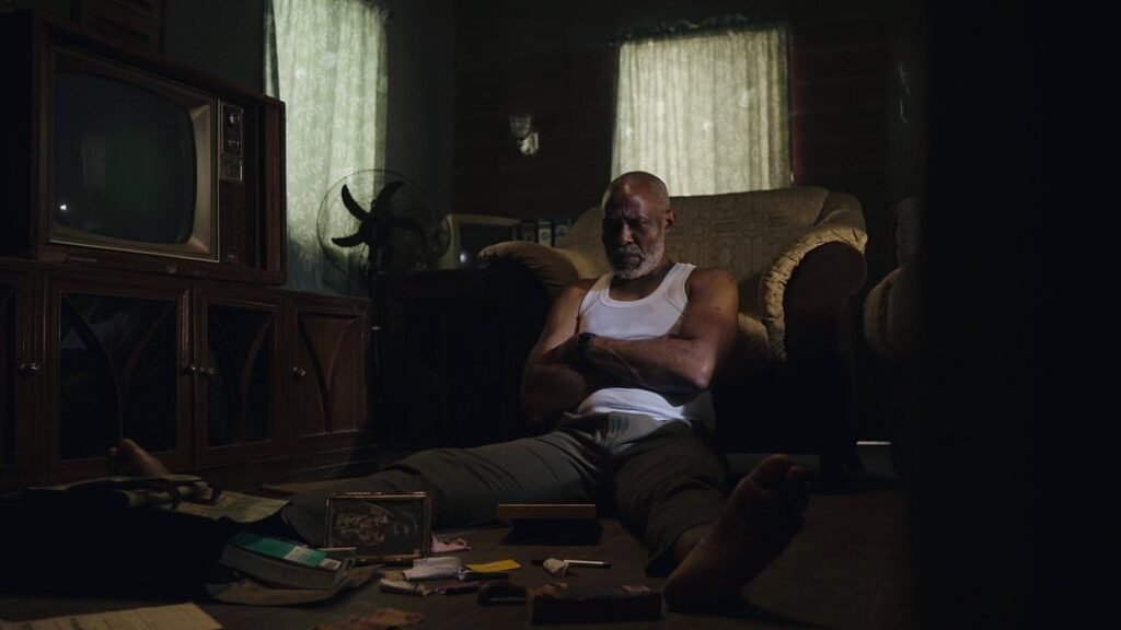 RMD in a still from The Netflix original Movie, The Black Box